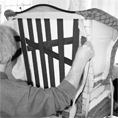 David Gundry Workroom seat back webbing